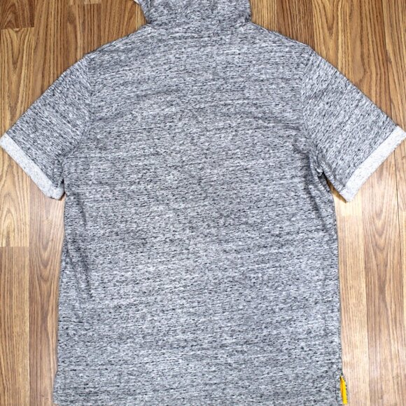 UNDER ARMOUR HOODIE S/S SWEATSHIRT COTTON/POLY GRAY Sz MEDIUM, M - Picture 5 of 5